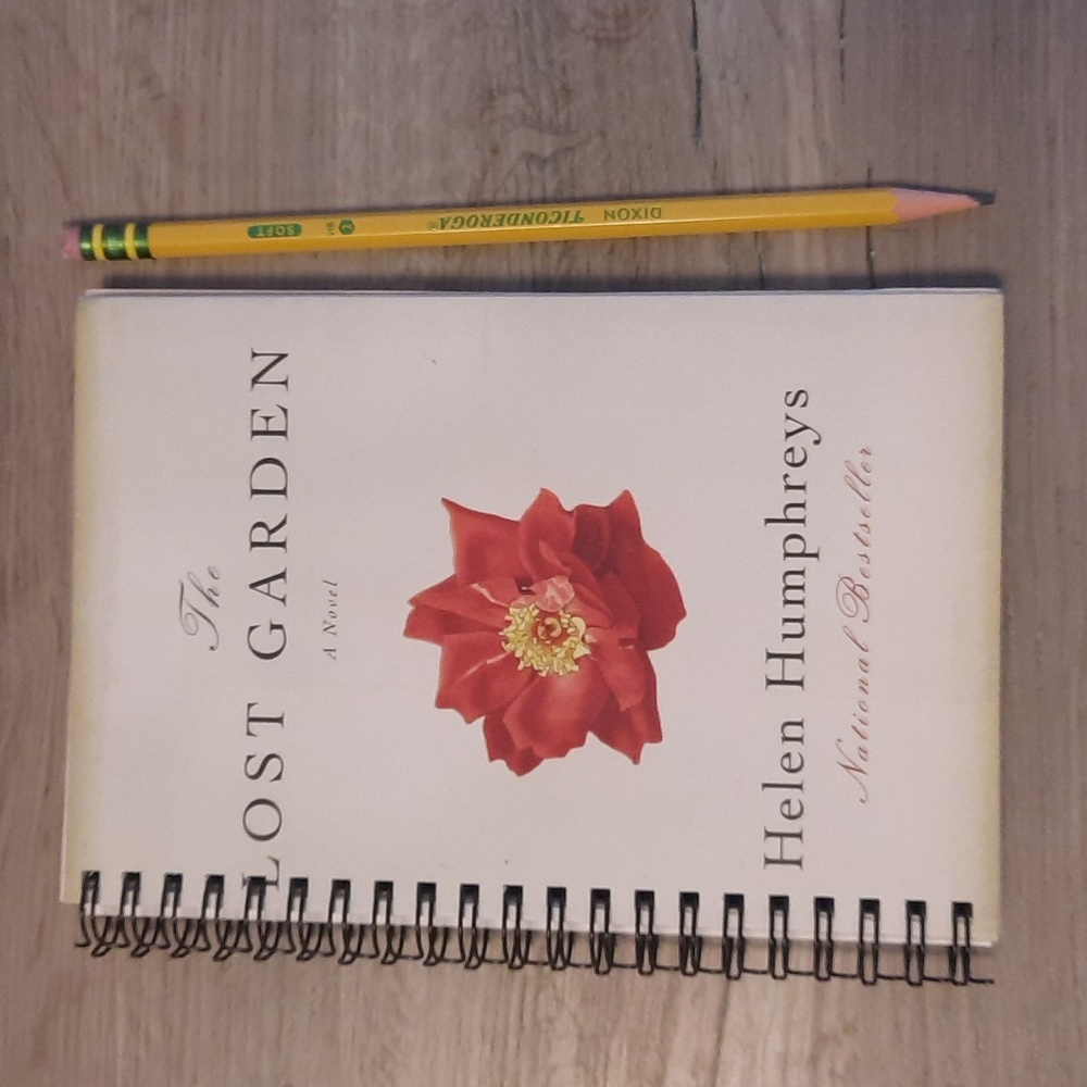 Secret Journal- The Lost Garden- Handmade Journal